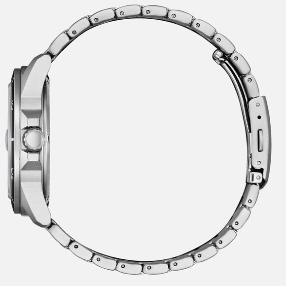 Citizen Men's Sport Casual Date Indicator Eco-Drive Silver Watch 41MM - Picture 3 of 4